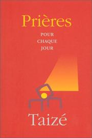 Cover of: Prières pour chaque jour