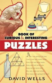Cover of: Book of curious and interesting puzzles