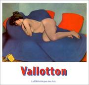 Cover of: Vallotton