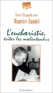 Cover of: LÂEucharistie, Ã©viter les malentendus