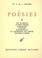 Cover of: Poesies, tome 2. Les élements, autres poèmes symphonies...