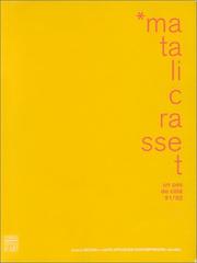 Cover of: Matali Crasset : Un pas de côté (1991-2002)