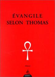 Cover of: L'Evangile selon Thomas