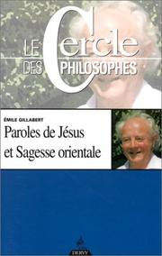 Cover of: Paroles de Jésus et sagesse orientale