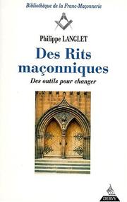 Cover of: Des Rites maçonniques, tome 2