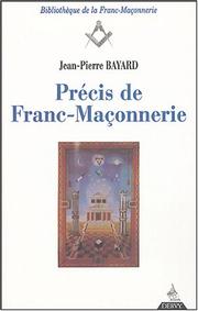 Cover of: Précis de franc-maçonnerie