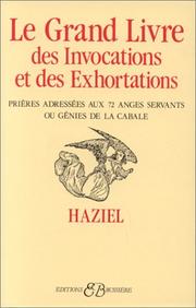 Cover of: Le grand livre des invocations et des exhortations