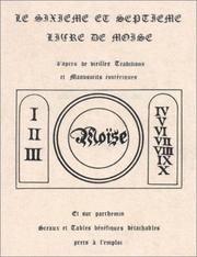 Cover of: Le Sixième et le Septième Livre de Moïse by Labrums