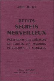 Cover of: Petits secrets merveilleux