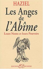 Cover of: Les anges de l'abîme