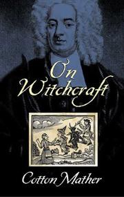 Cover of: On witchcraft by Cotton Mather
