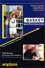 Cover of: Basket Performance by F. Jordane, J. Martin