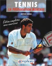 Cover of: Tennis : La préparation mentale