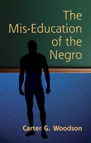 Cover of: The mis-education of the Negro by Carter Godwin Woodson
