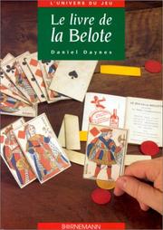 Cover of: Livre de la belote (le) by Daynes/Daniel