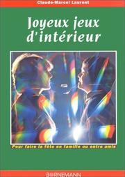 Cover of: Joyeux jeux d'intérieur