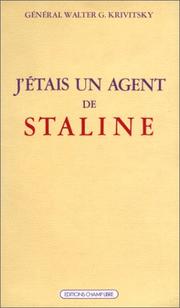 Cover of: I was Stalin's agent