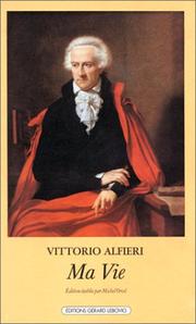 Ma vie by Vittorio Alfieri