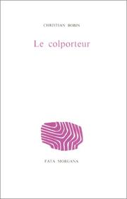 Cover of: Le Colporteur