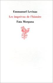 Cover of: Les imprévus de l'histoire