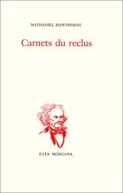Cover of: Carnets du reclus