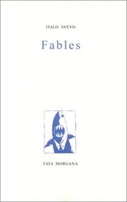 Cover of: Fables by Italo Svevo