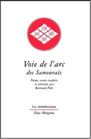 Cover of: Voie de l'arc des samourais by 