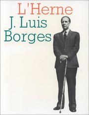 Cover of: Jorge Luis Borges by Dominique de Roux, Jean de Milleret