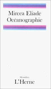 Cover of: Océanographie