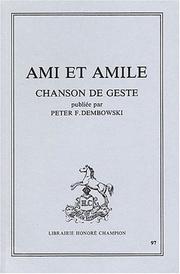 Cover of: Ami Et Amile by P. Dembowski