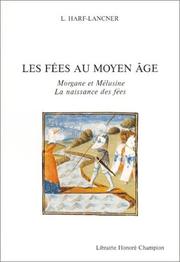 Cover of: Les fées dans la littérature française au Moyen-Âge