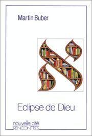 Cover of: L'éclipse de Dieu