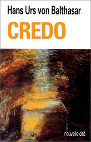 Cover of: Credo by Hans Urs von Balthasar
