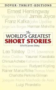 Cover of: The world's greatest short stories by James Daley