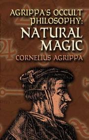 Cover of: Agrippa's Occult Philosophy: Natural Magic (Dover Books on the Occult)