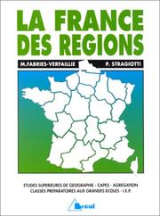 La France des régions by Maryse Fabriè-Verfaillie, Fabriès-Verfailli, Stragiotti