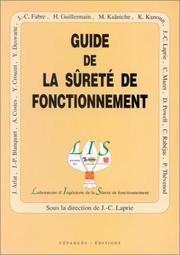 Cover of: Le guide de la sûreté de fonctionnement by J.-C. Laprie