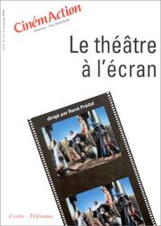 Le théâtre à l'écran by René Prédal