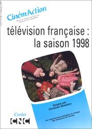 Cover of: Télévision française. Saison 1998 by C. Bosseno