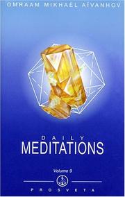 Cover of: Daily Meditations by Omraam Mikhael Aivanhov