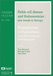 Cover of: Sickle Cell Disease and Thalassemias: New Trends in Therapies