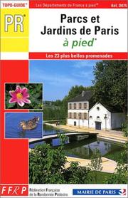 Cover of: Parcs et jardins de Paris à pied