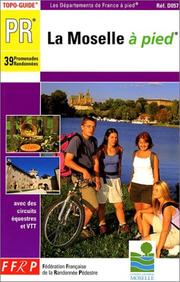 Cover of: La Moselle à pied