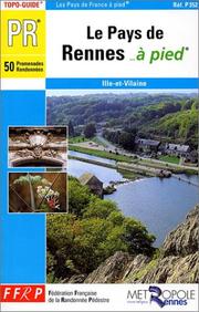 Cover of: Pays De Rennes a Pied