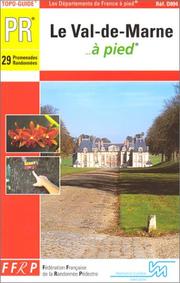 Cover of: Val-de-Marne a Pied