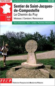 Cover of: Sentier de St-Jacques-de-Compostelle GR 65 : Le Chemin du Puy - Moissac - Roncevaux