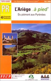 Cover of: Ariege a Pied