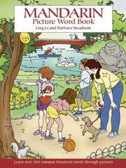 Cover of: Mandarin Picture Word Book