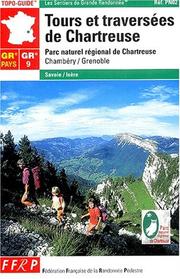 Cover of: Tours Et Traversees De Chartreuse