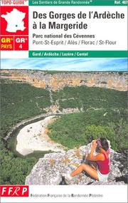 Cover of: Gorges De L'Ardeche a La Margeride